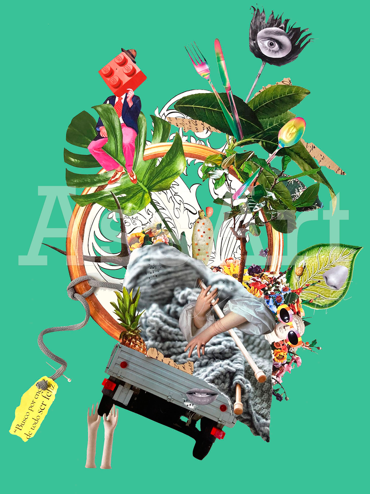 Caminando por la vida -Verde